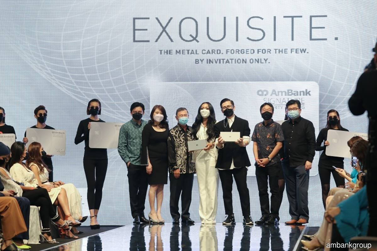 AmBank unveils exclusive 'Metal Card' during Kuala Lumpur Fashion Week 2021